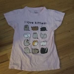 Pusheen I love kitties tee shirt